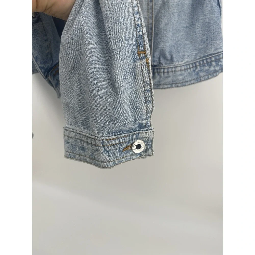 Vtg‎ D&G Dolce & Gabbana Denim Jacket Women XL Made In Italy Y2K Blue
